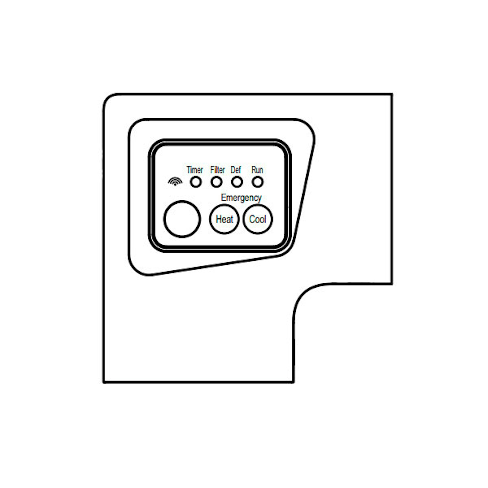 Receptor de Infrarrojos para Cassette Hitachi PC-ALH3