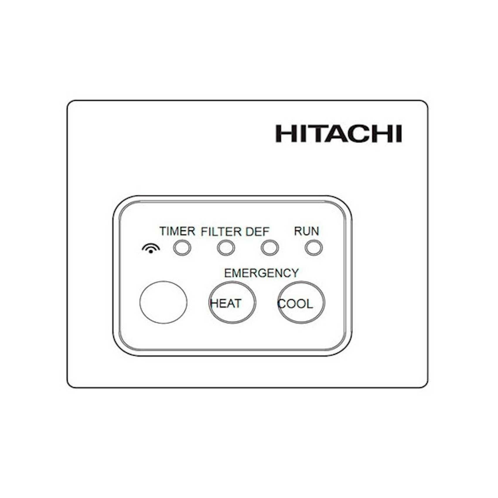 Receptor de Infrarrojos para Techo Hitachi PC-ALHP1